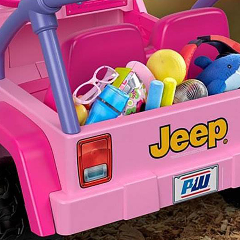 Mattel Power Wheels Kids Disney Princess Jeep Wrangler Reviews Wayfair